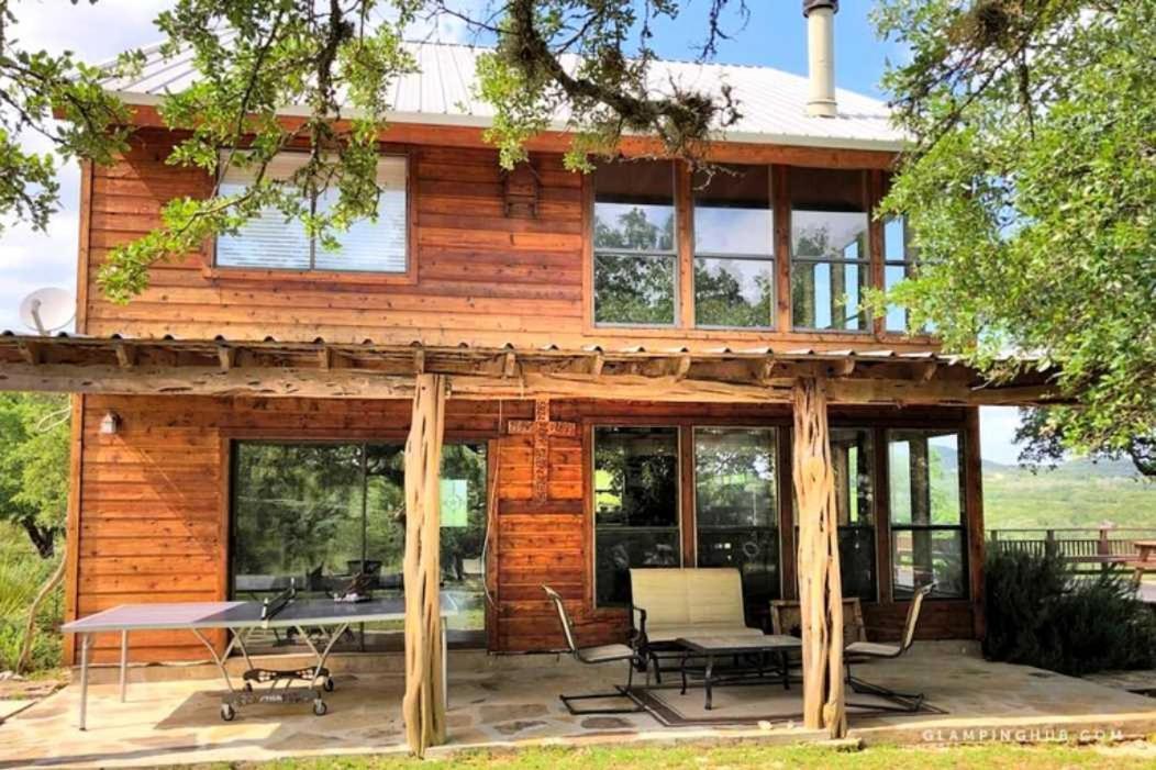 Rockin' B Ranch Bluff House Pipe Creek Exterior foto